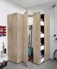 Mehrzweckschrank >MULTIRAUMKONZEP< (BxH: 50x185 cm) EICHE SAEGERAU Bild 2