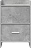 vidaXL Nachttische Betongrau 40 x 30 x 60 cm Holzwerkstoff 8010969 Bild 4