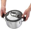 Rösle 'Silence Pro' Kochtopf mit Glasdeckel, 5,8 Liter, Ø 24 cm Bild 4