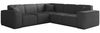 Ecksofa Designersofa CELES PREMIUM in Stoff Scala Anthrazit Seite Universal Bild 2