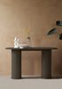 Konsolentisch >NOLA< in Eiche Smoked , MDF furniert - 130x75x40cm (BxHxT) Bild 2