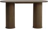 Konsolentisch >NOLA< in Eiche Smoked , MDF furniert - 130x75x40cm (BxHxT) Bild 4