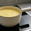 osoltus Fondue Käsefondue Fleischfondue Ersatz-Topf Emaille Weiß Bild 2