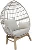Primaster Loungesessel Stahl Salo inkl. Kissen beige Bild 3