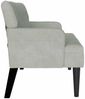 vidaXL Chesterfield Bank Hellgrau 112 x 65,5 x 75 cm Samt 42019286 Bild 5