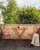 Gartenstuhl 2er Set SCARIO Metall Rot Bild 3