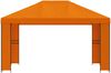 vidaXL Pavillon 4 x 3 m Orange Polyester und Stahl 190 gsm 900381 Bild 3