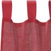 vidaXL Voile Vorhänge mit Stangentaschen 2 Stk. Weinrot 4102246 Bild 5