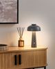 Kabellose LED Tischlampe AGUSAN mit Dimmer Metall Schwarz Bild 3