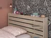 Vente-unique - TENALIA Bett Holz, Platte Beige - B 216,8 cm x H 88,6 cm x L 121,5 cm Bild 3