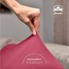 leevitex® Spannbettlaken Spannbettlaken Premium Elasthan, Gummizug: rundum, blickdicht, Anti-Pilling, 97% Baumwolle, 3% Elasthan, 40 cm Steg Bild 4