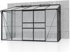 Vitavia Gewächshaus Ida 6500, schwarz, ESG/HKP Bild 3