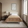 vidaXL Ganzjahresbettdecke Gepolstert Taupe 135 x 200 cm 42026277 Bild 4