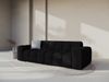 Micadoni Sofa Kendal 4-Sitzer Samt Magic Velvet Schwarz Bild 5