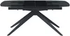 Vente-unique - LEGRIO Esstisch Glas Schwarz - B 90 cm x H 76 cm x L 240 cm180 cm Bild 3