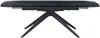 Vente-unique - LEGRIO Esstisch Glas Schwarz - B 90 cm x H 76 cm x L 240 cm180 cm Bild 4