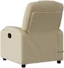 vidaXL Relaxsessel Creme Stoff 372374 Bild 5