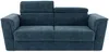 Vente-unique - RIZORA Sofa Stoff Blau - B 223 cm96 cm x H 88 cm x L 230 cm Bild 3