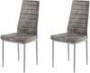 loft24 Esszimmerstuhl Kiko (2er-Set), mit strapazierfähigem Microfaser Bezug, Sitzhöhe 48 cm Bild 5