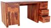 Schreibtisch Kali 160x76x70 aus indischem Sheesham-Massivholz Bild 3