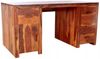 Schreibtisch Kali 160x76x70 aus indischem Sheesham-Massivholz Bild 2