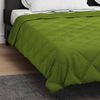 vidaXL Ganzjahresbettdecke Grün 200 x 220 cm Mikrofaser 42025556 Bild 4