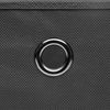 vidaXL Aufbewahrungsboxen mit Deckeln 4 Stk. 28x28x28 cm Grau 325192 Bild 5