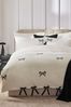 Next Bett-Set Bettgarnitur mit Schleifen-Stickerei, Bezug: Baumwolle, Polyester (recycelt) Bild 2