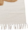 Baumwollteppich Dinosaurier Aufdruck 140 x 200 cm Beige GHARTA Bild 4