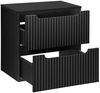 Waschtisch-Unterschrank 60cm, in schwarz, NEWPORT-56-BLACK Bild 2