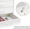 Schreibtisch-Aktenschrank 4 Schubladen Organizer A4 Metall-Home-Office Bild 4