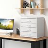 Schreibtisch-Aktenschrank 4 Schubladen Organizer A4 Metall-Home-Office Bild 2