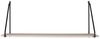 House Nordic Wandregal, Holzregal, schwarzer Rahmen, 65x17 cm Bild 2