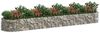 vidaXL Gabionen-Hochbeet Verzinktes Eisen 500x100x50 cm 152043 Bild 3
