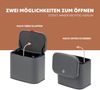 Abfalleimer, Küchen- Badmülleimer 3 Liter Fassungsvermögen, grau Bild 5