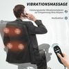 Vinsetto Schreibtischstuhl Bürostuhl mit Vibrationsmassage Chefsessel mit Lendenwärmer (Drehstuhl, 1 St), Höhenverstellbar Schreibtischstuhl mit Lendenwirbelstütze, drehbar Bild 4