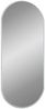 vidaXL Wandspiegel Silbern 60x25 cm Oval 348190 Bild 3