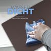 Platzset Lederimitat Grau/Dunkelgrau (Uni) 4er Set Bild 5