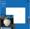 Lumineo LED Solarleuchte, Warmweiß, Automatische Einschaltung, Weiß, 30x28 cm Bild 3