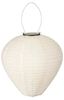 Lumineo LED Solarleuchte, Warmweiß, Automatische Einschaltung, Weiß, 30x28 cm Bild 4