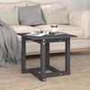 Couchtisch Grau 50 x 50 x 45 cm Massivholz Kiefer [822174] Bild 4