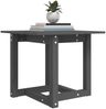 Couchtisch Grau 50 x 50 x 45 cm Massivholz Kiefer [822174] Bild 5