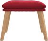vidaXL Fußhocker Weinrot 45 x 29,5 x 39 cm Samt [341440] Bild 3