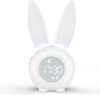 EXTSUD LED Nachtlicht Kinder Lichtwecker Cute Rabbit Kinderwecker, Creative Nachttischlampe Snooze-Funktion zeitgesteuertes Nachtlicht Bild 4