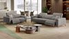 Sofanella MARBELLA Stoffsofa Zweisitzer Couch Relaxfunktion in Creme Bild 5
