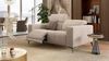 Sofanella MARBELLA Stoffsofa Zweisitzer Couch Relaxfunktion in Creme Bild 4