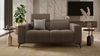 Sofanella MARBELLA Stoffsofa Zweisitzer Couch Relaxfunktion in Creme Bild 3