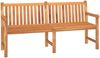 vidaXL 3-tlg. Garten-Essgruppe Massivholz Teak 3157159 Bild 5