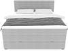 99rooms Madagaskar Boxspringbett Strukturstoff INARI Schwarz 160x200 cm Taschen-Federung Bild 3