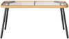 vidaXL Couchtisch Braun und Schwarz 90 x 45 x 43 cm Poly-Rattan 4108268 Bild 5